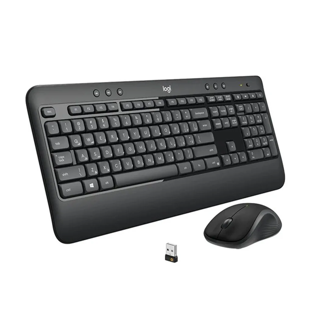 کیبورد و ماوس بی‌سیم لاجیتک مدل MK540 با سوییچ ممبران