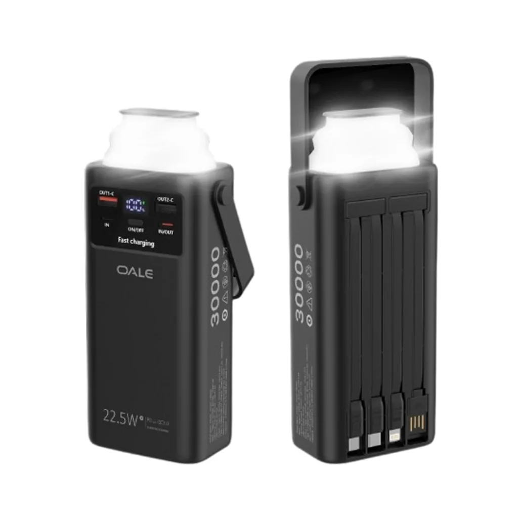 پاوربانک مدل OALE T30000 ظرفیت 30000