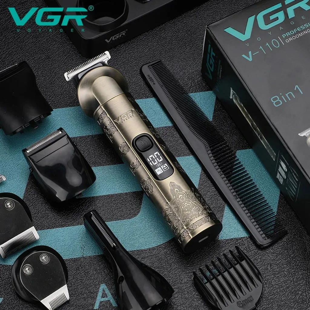 ماشین اصلاح موی صورت و بدن وی جی ار مدل V-110