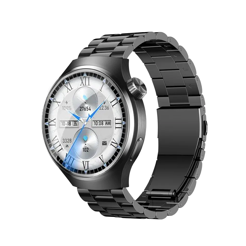 ساعت هوشمند صفحه گرد مدل WISME-X37 MAX -مشکی
