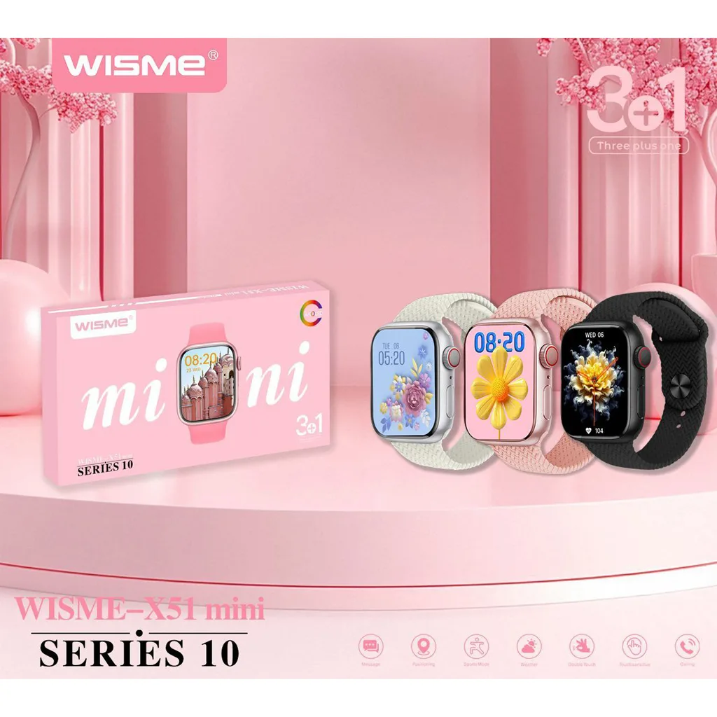 ساعت هوشمند طرح اپل واچ مدل WISME-X51 Mini