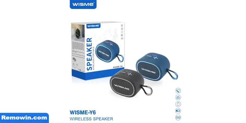 اسپیکر بلوتوثی قابل حمل مدل WISME-Y6
