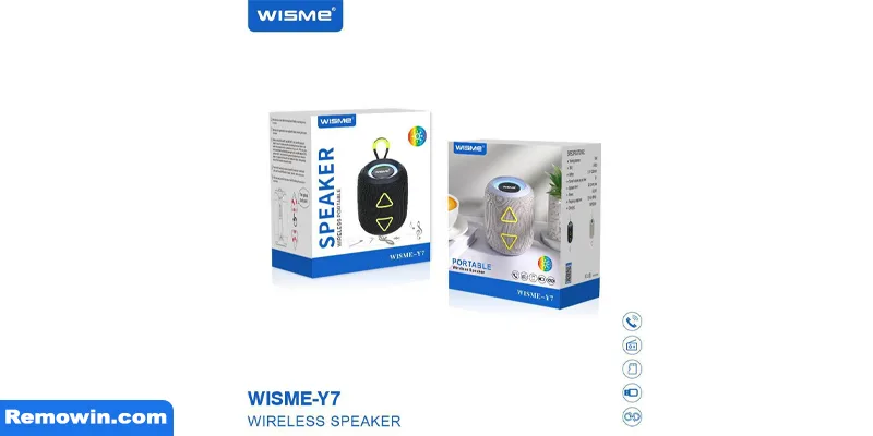 اسپیکر بلوتوثی قابل حمل مدل WISME-Y7