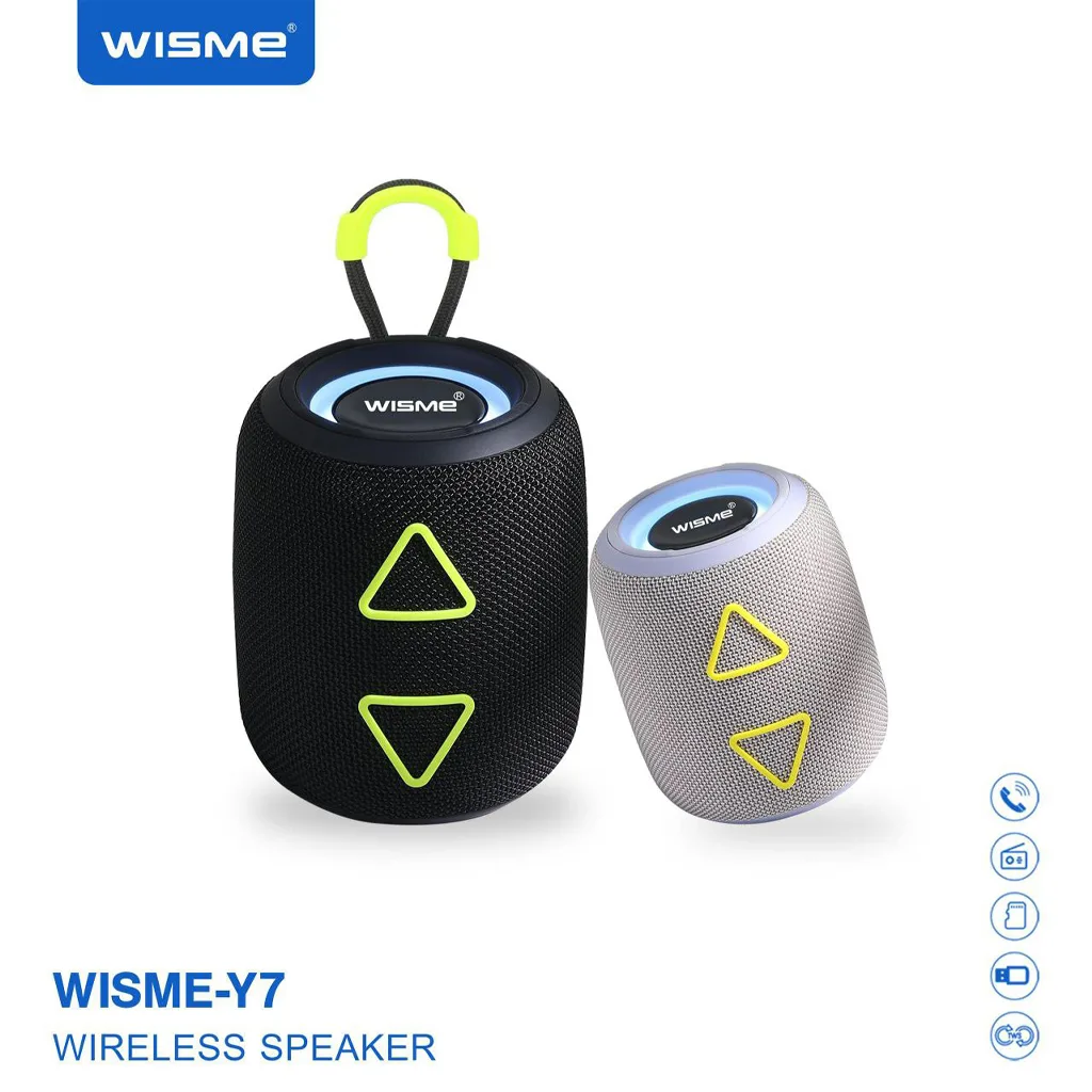 اسپیکر بلوتوثی قابل حمل مدل WISME-Y7