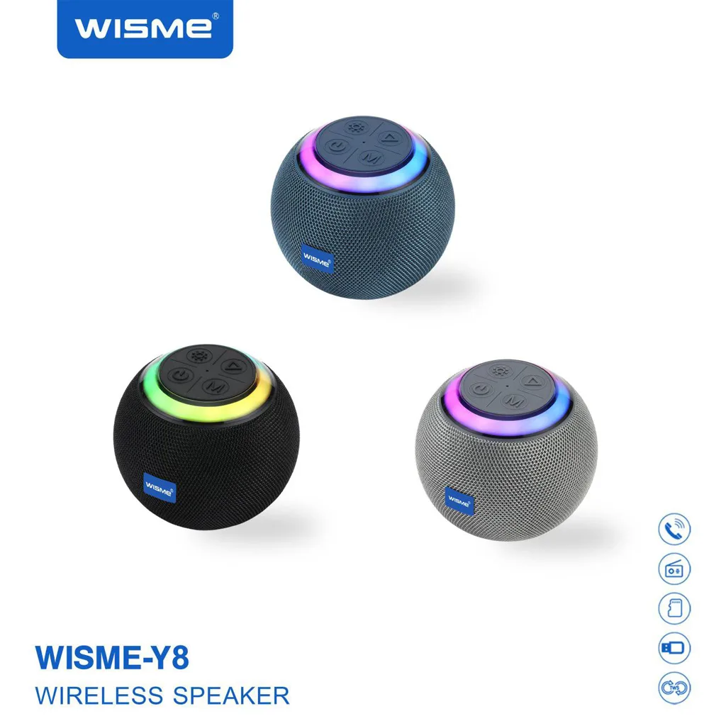 اسپیکر بلوتوثی قابل حمل مدل WISME-Y8