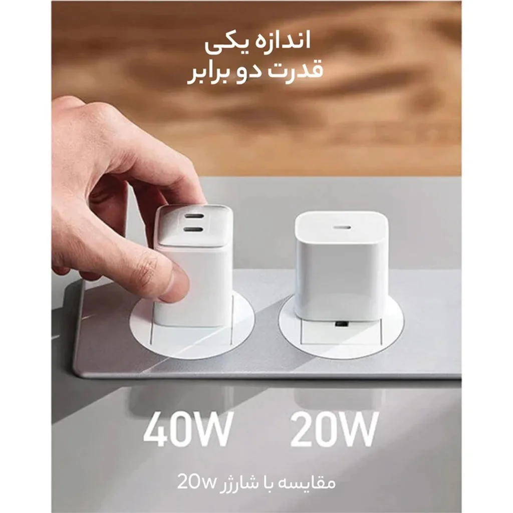 شارژر فست 40 وات انکر مدل A2038