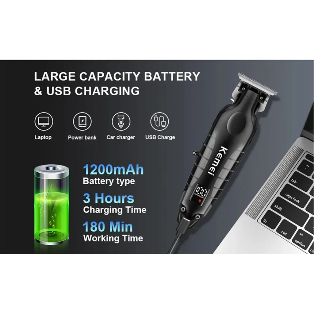 ماشین اصلاح موی سر و صورت کیمی مدل KM-2293