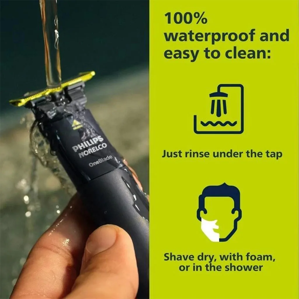 ماشین اصلاح موی صورت و بدن فیلیپس مدل OneBlade