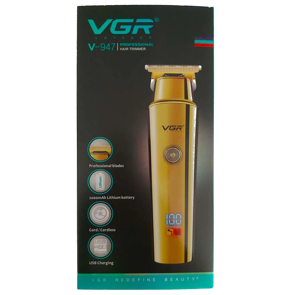 ماشین اصلاح موی سر و صورت وی جی ار مدل V-947