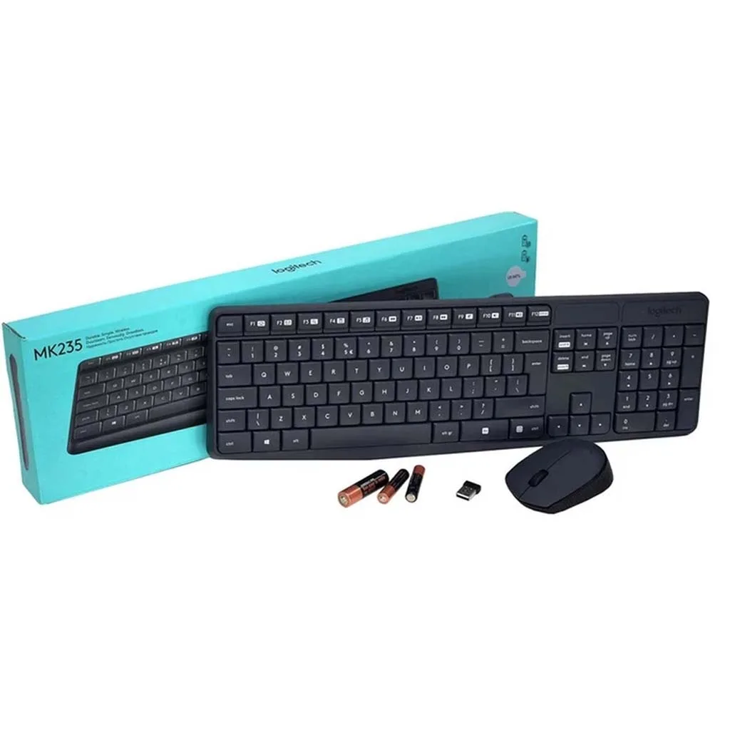 کیبورد و ماوس بی سیم لاجیتک مدل MK235