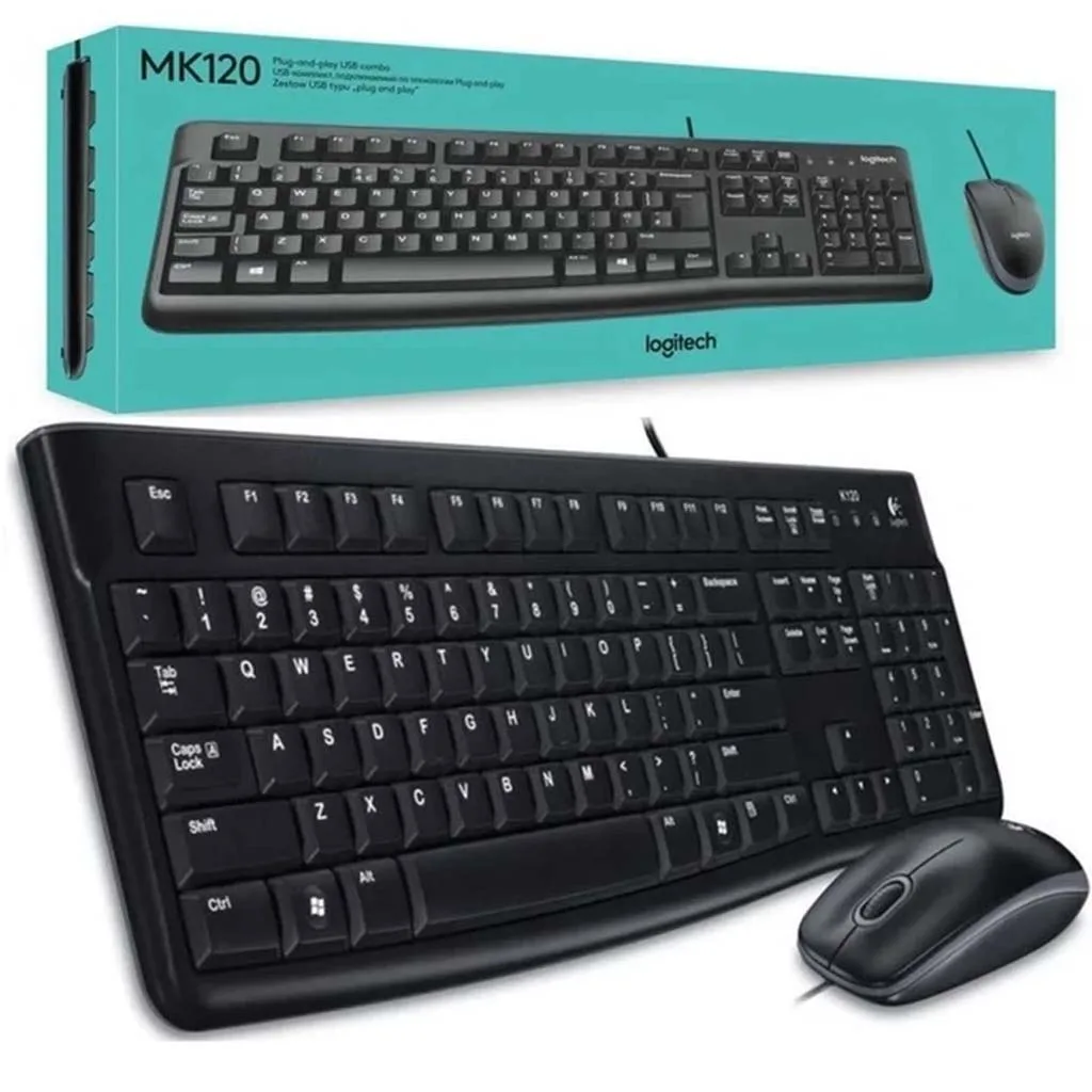 کیبورد و ماوس لاجیتک مدل MK120