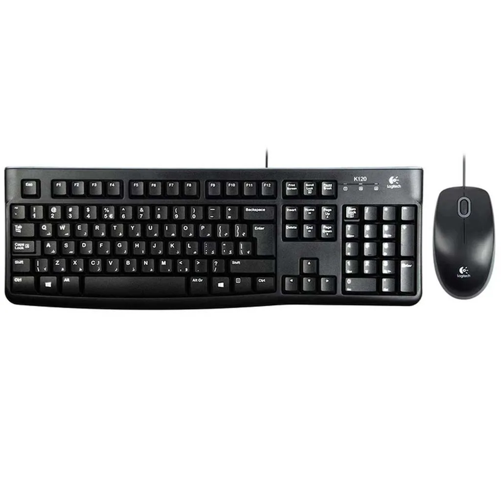کیبورد و ماوس لاجیتک مدل MK120
