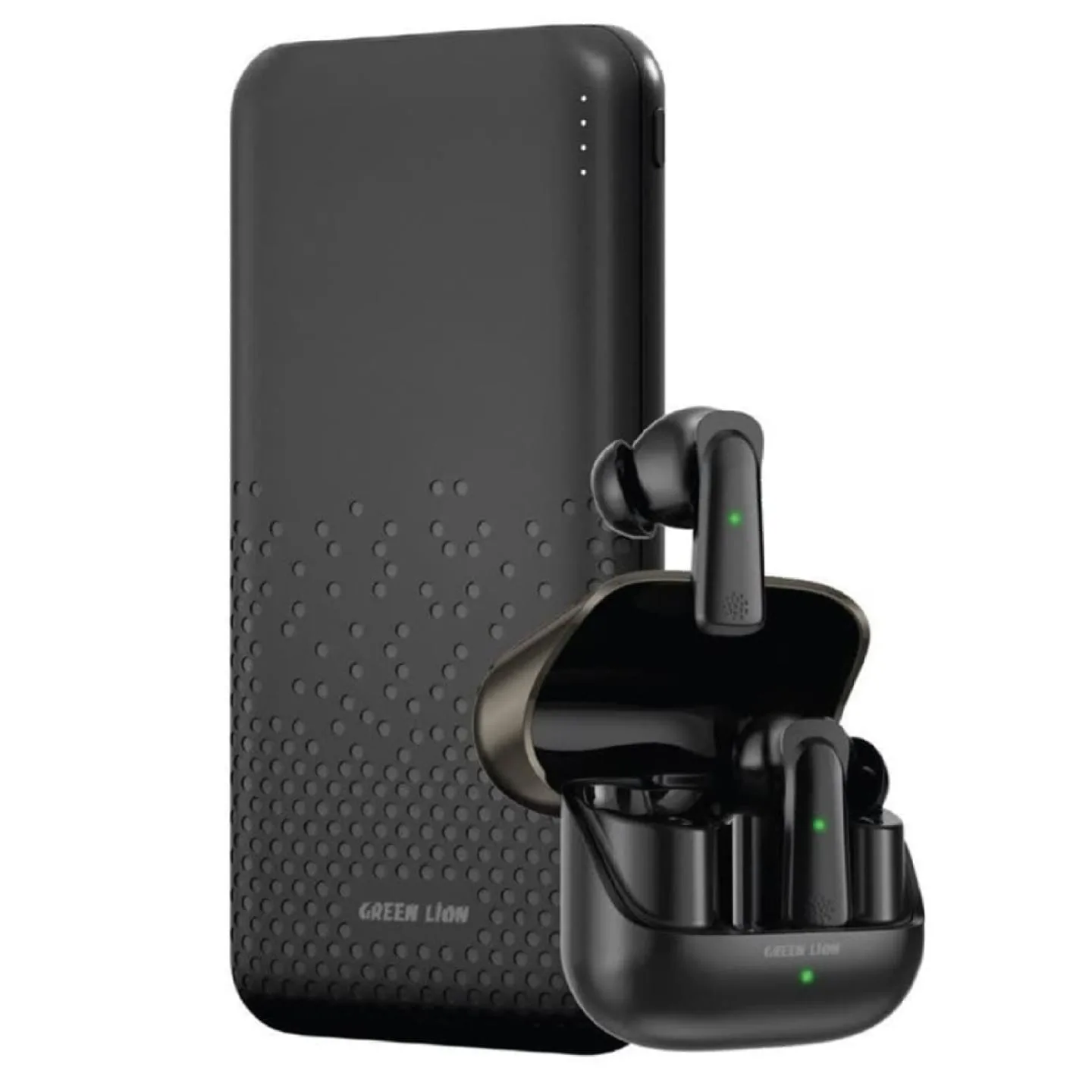 هدفون بلوتوثی و پاوربانک گرین لاین مدل ROME AND EARBUDS