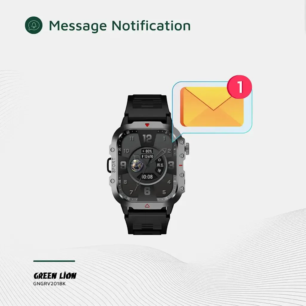 ساعت هوشمند گرین لاین مدل Gravix