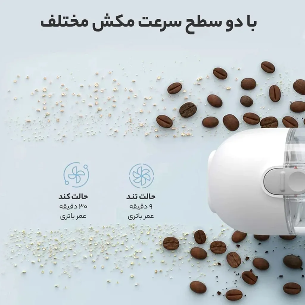 جارو شارژی خودرو شیائومی مدل 120w