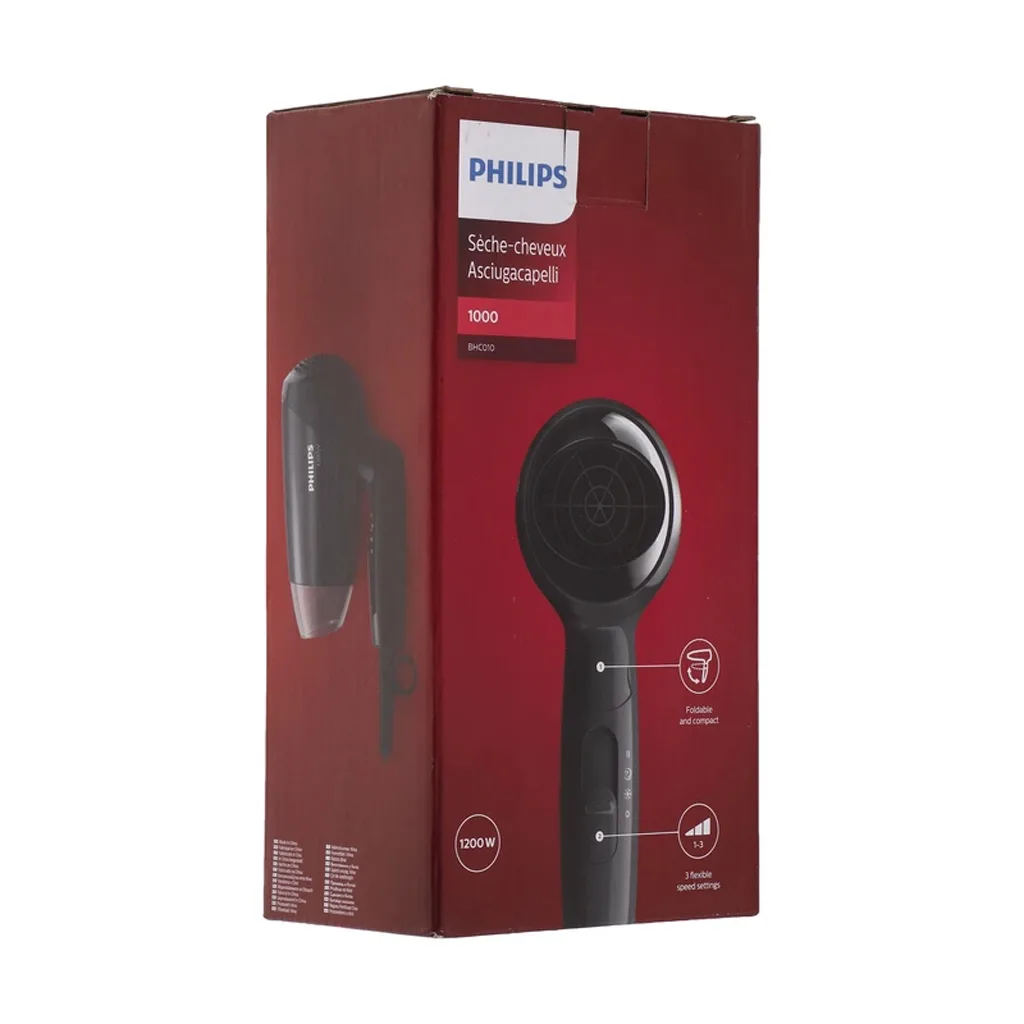 سشوار مسافرتی فیلیپس مدل BHC010