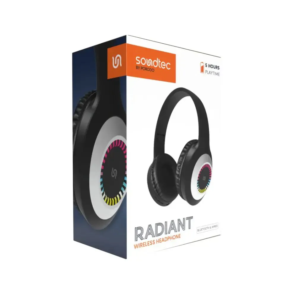 هدفون بی سیم بلوتوثی پرودو مدل SoundTec Radiant
