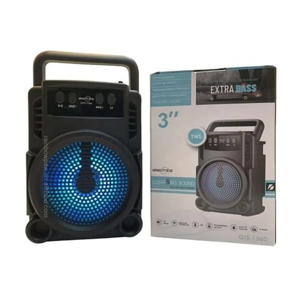 اسپیکر بلوتوثی قابل حمل GTS-1360