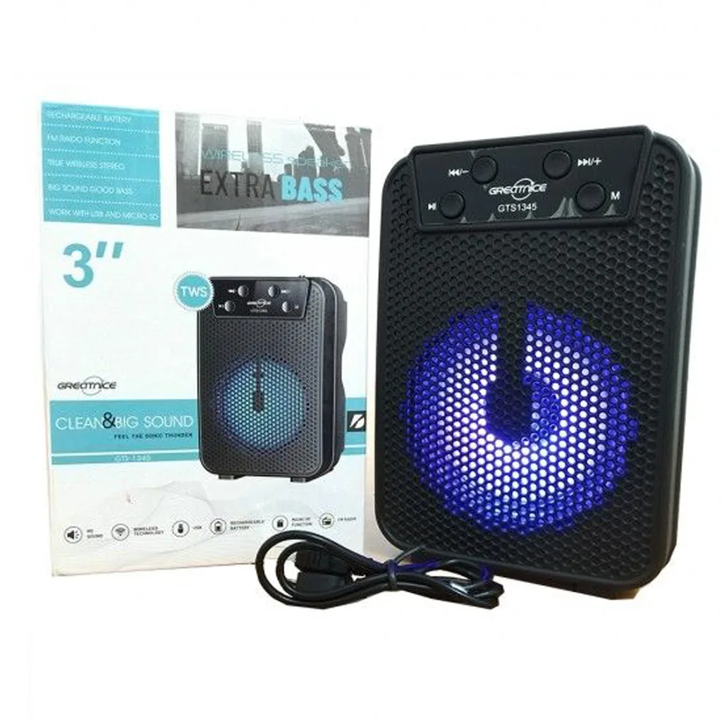 اسپیکر بلوتوثی قابل حمل GTS-1360