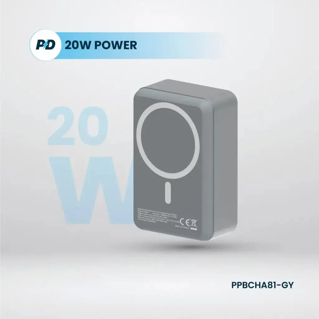 پاوربانک پاورولوژی مدل PPBCHA81-GY ظرفیت 30000