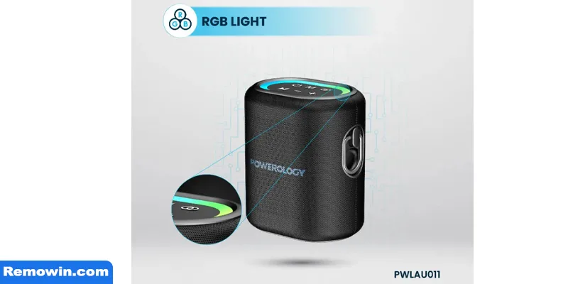 اسپیکر بلوتوثی قابل حمل پاورولوژی مدل PWLAU011