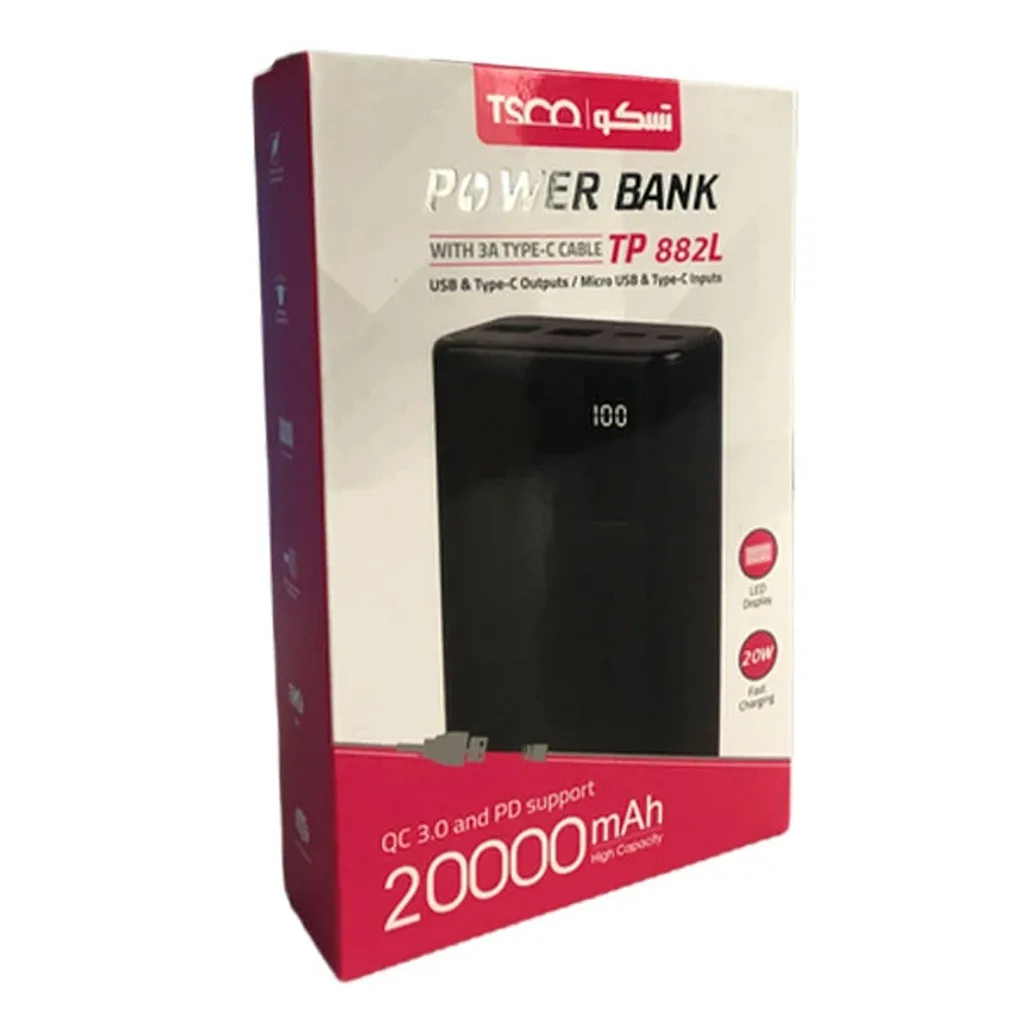 پاوربانک تسکو مدل TP882L