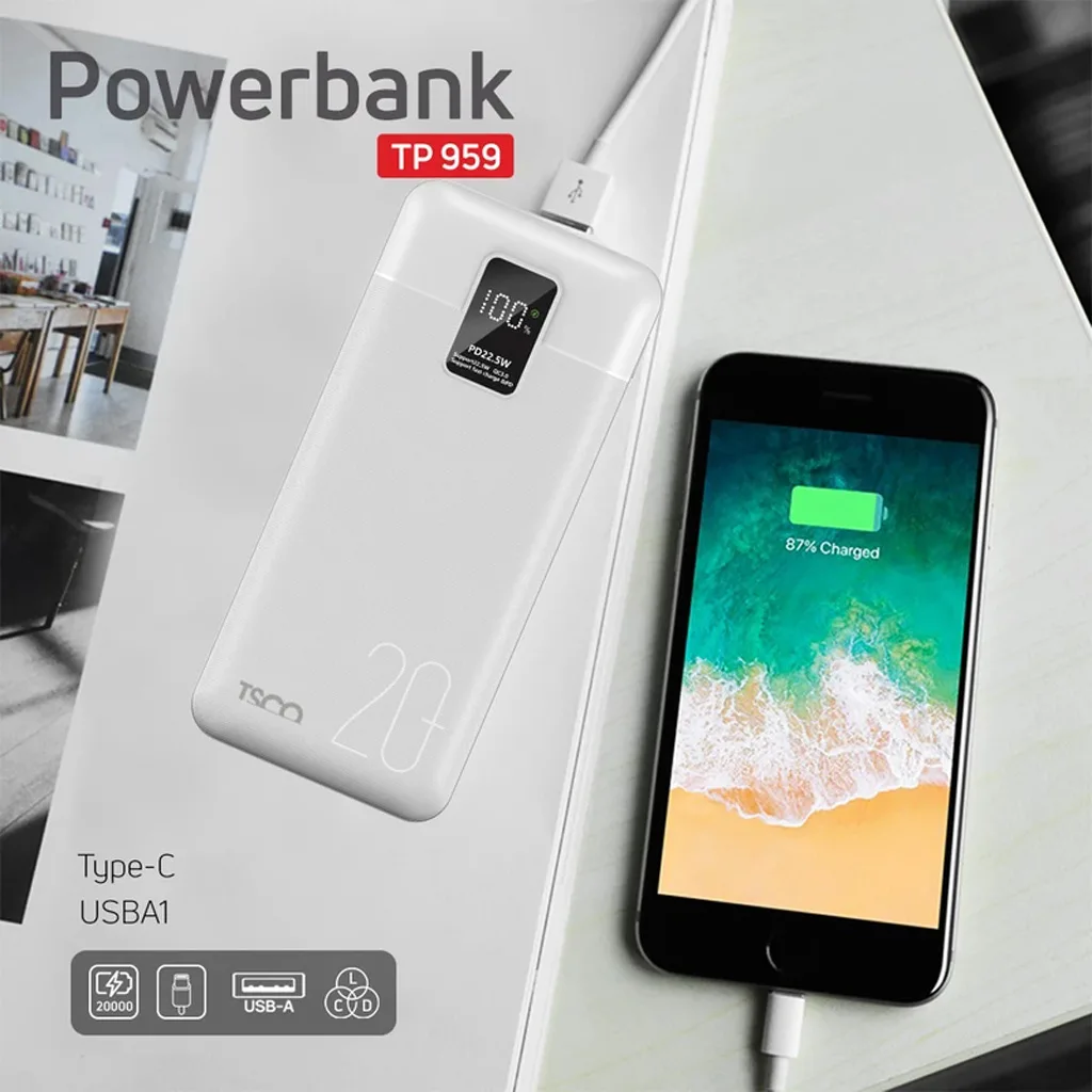 پاوربانک تسکو مدل TP 959