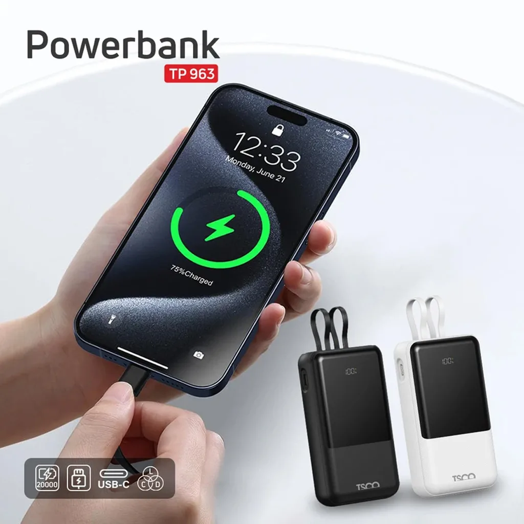 پاور بانک تسکو مدل TP 963