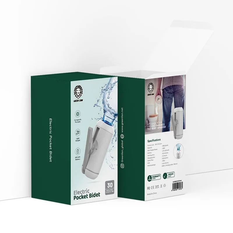 بیده گرین لاین مدل Electric Pocket Bidet
