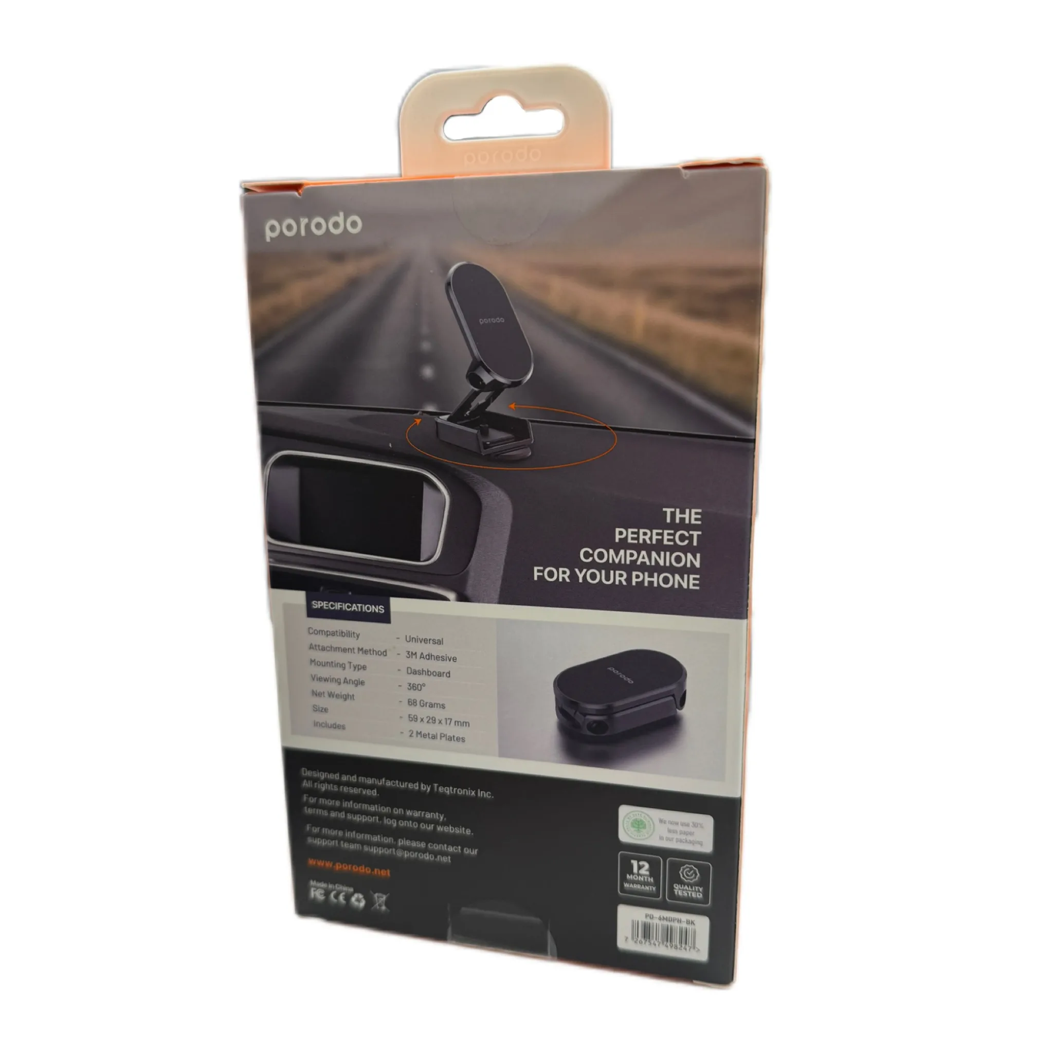 نگهدارنده گوشی موبایل پرودو مدل PD-6MDPH-BK