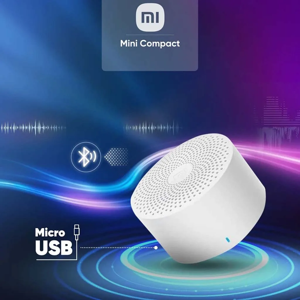 اسپیکر بلوتوثی قابل حمل شیائومی مدل Mini Compact 2