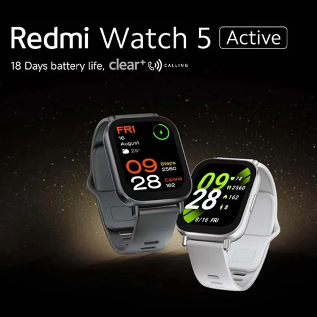 ساعت هوشمند 49 میلی متری شیائومی مدل Redmi Watch 5 Active