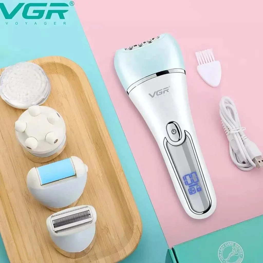 ست اصلاح موی بدن بانوان وی جی ار مدل V-733
