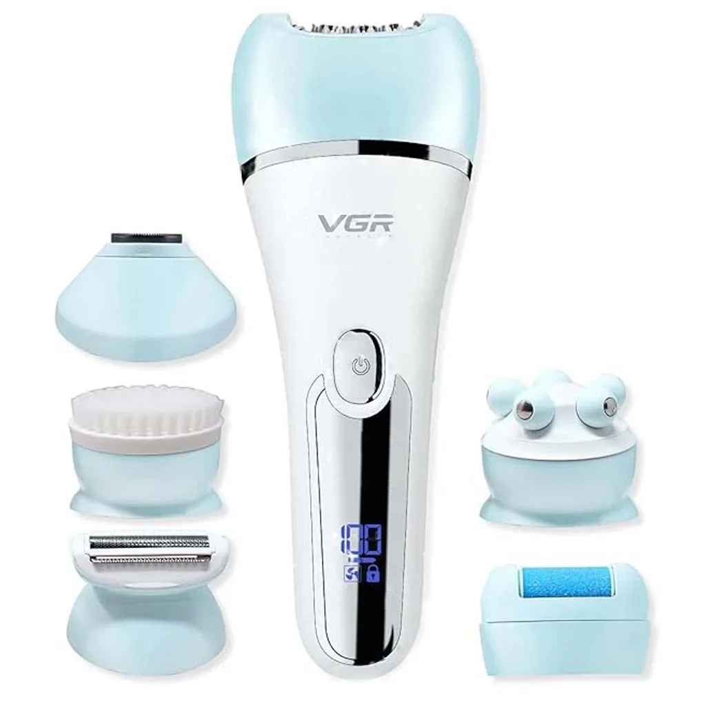 ست اصلاح موی بدن بانوان وی جی ار مدل V-733