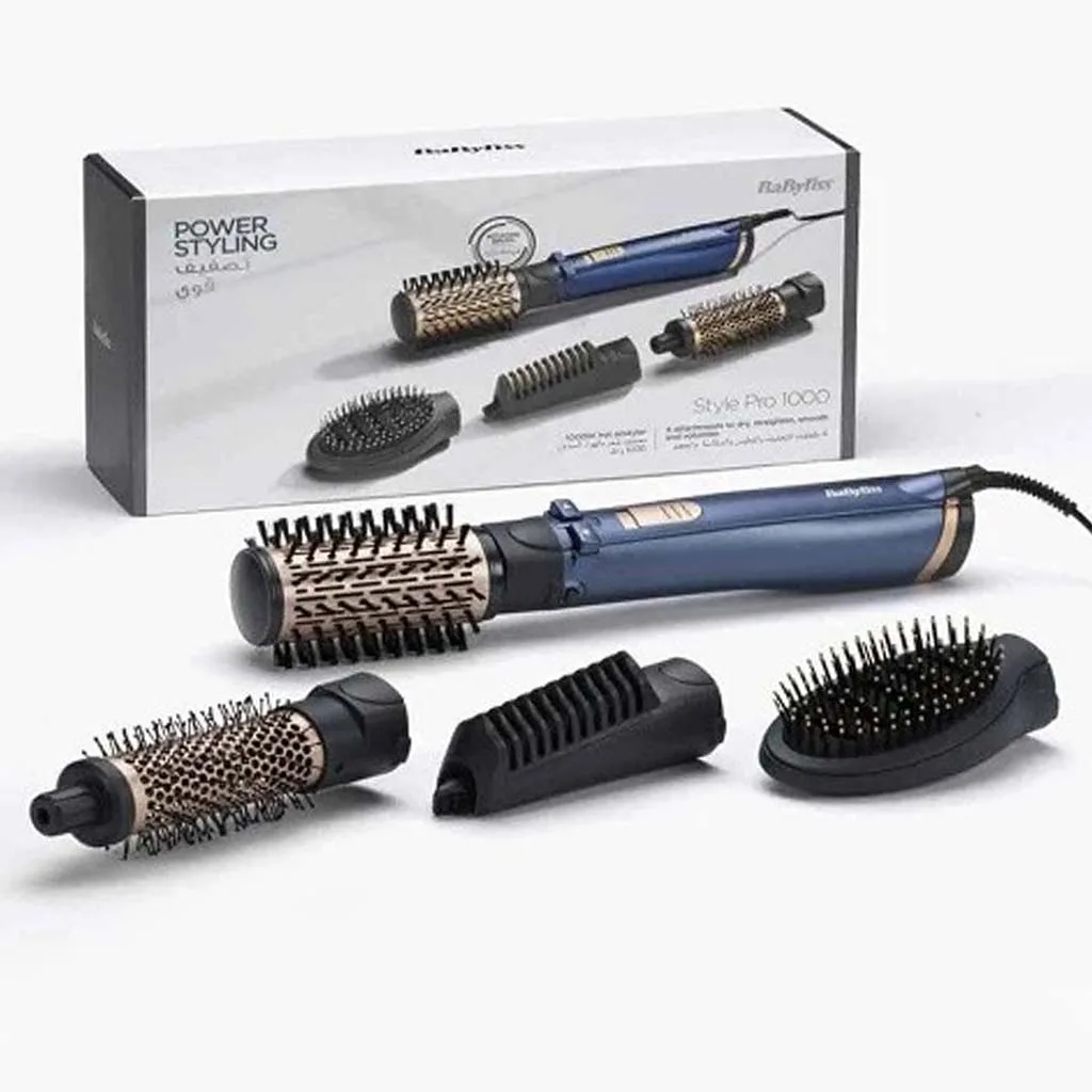 سشوار برس دار چرخشی بابیلیس مدل Style pro 1000