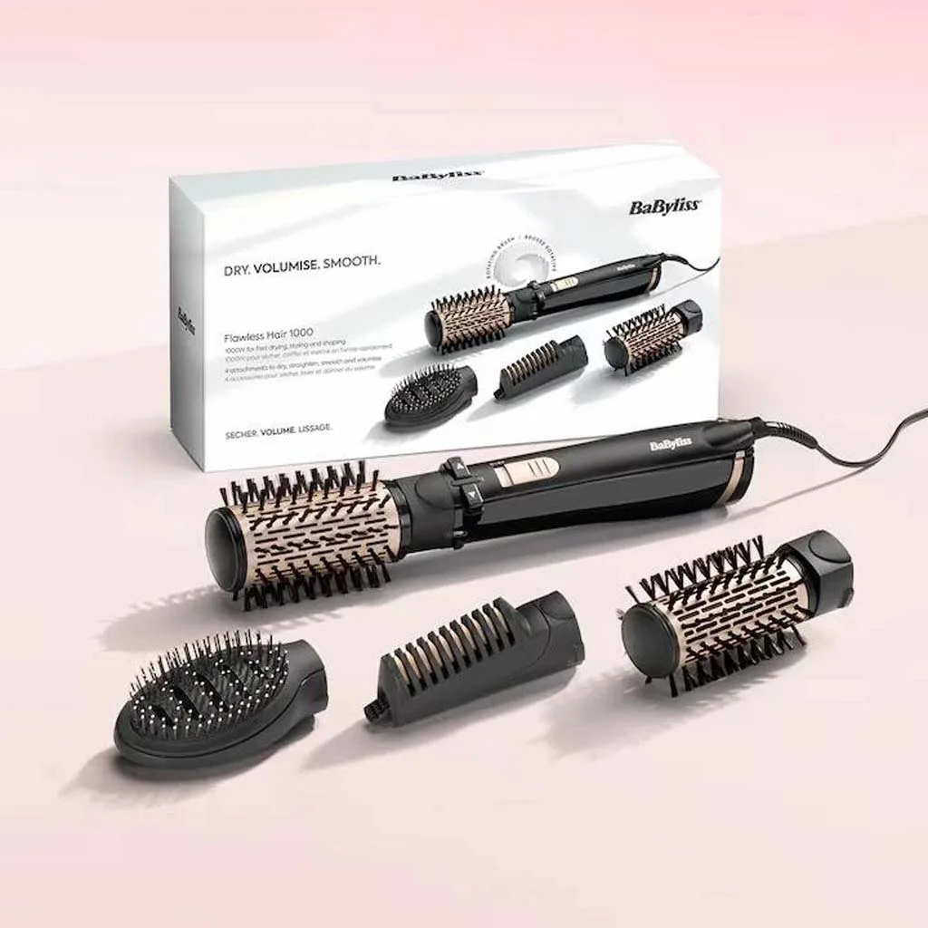 سشوار برس‌دار چرخشی بابیلیس مدل AS964ROE
