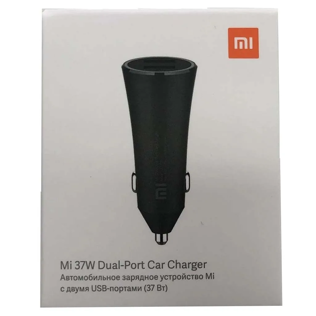 شارژر فندکی فست 37 وات شیائومی مدل Mi 37w dual-port car charger