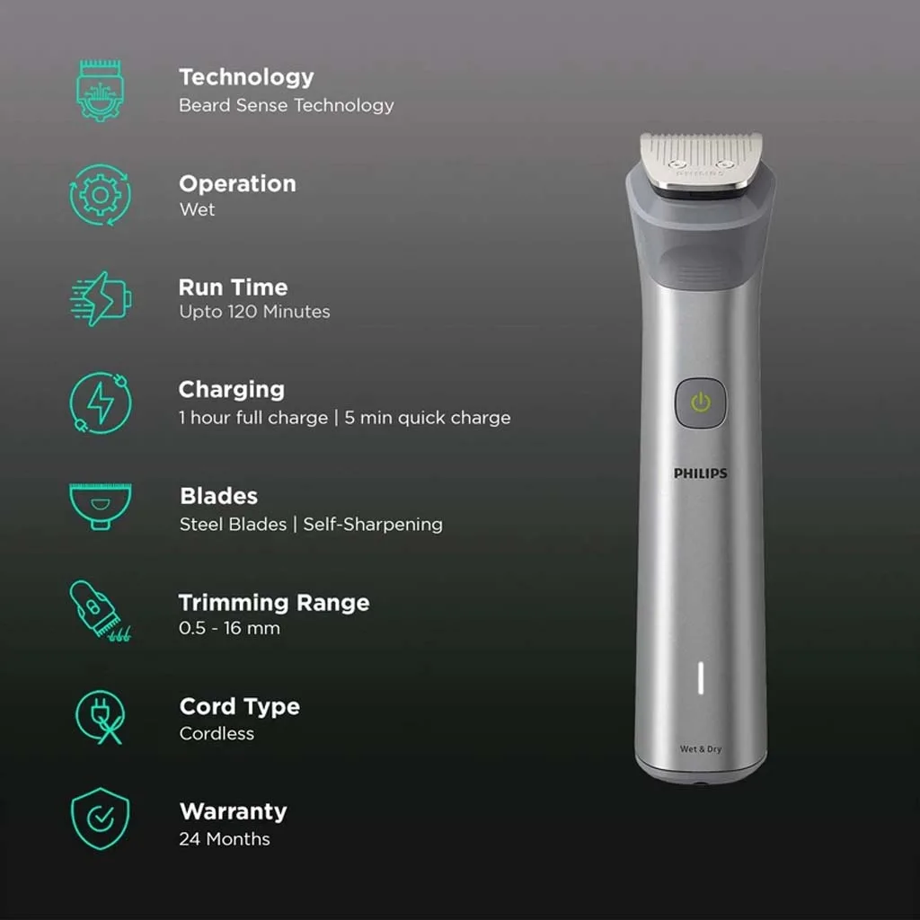 ماشین اصلاح موی سر و صورت فیلیپس مدل MG5930