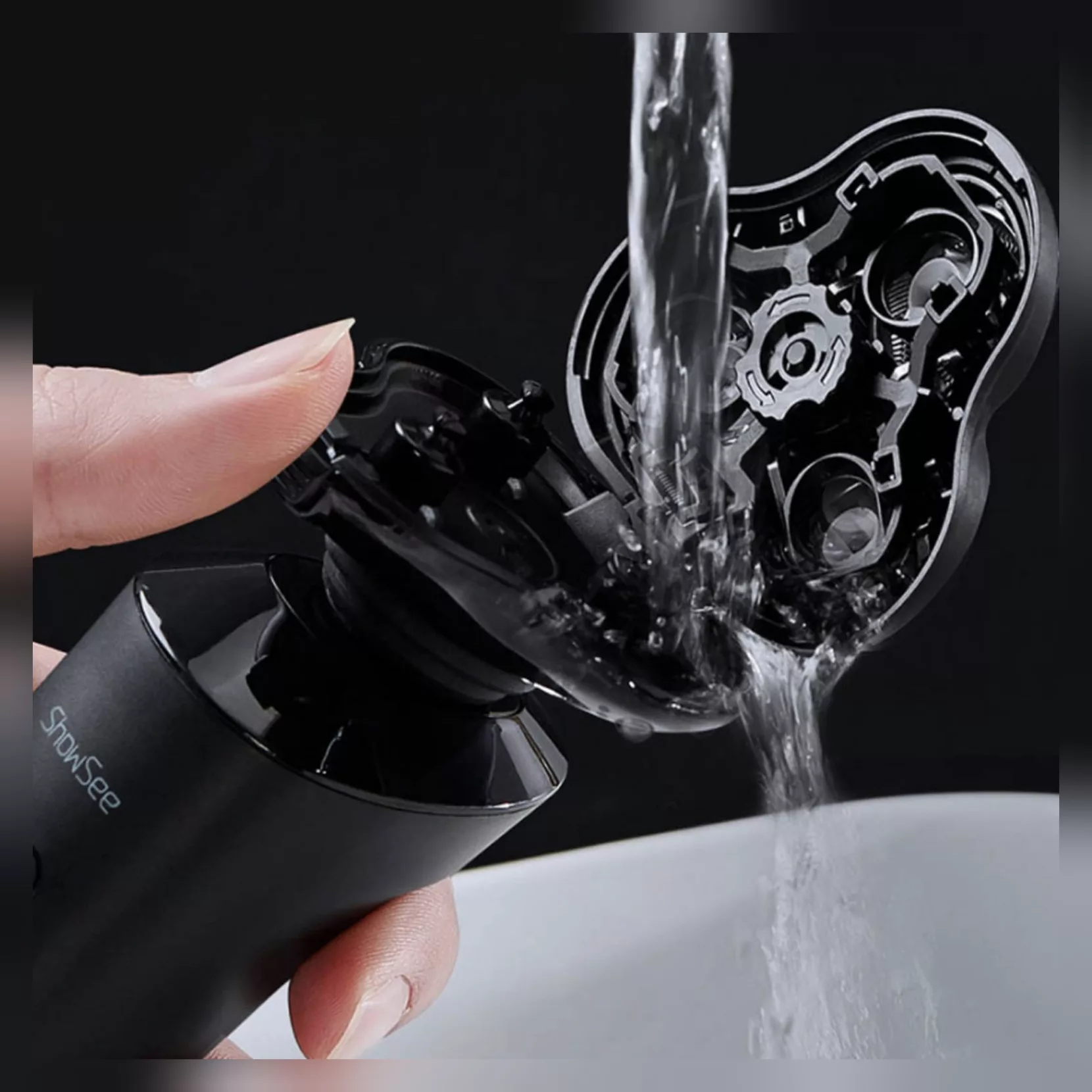 ست ماشین اصلاح موی صورت و بدن شوسی مدل Mi F303-BK