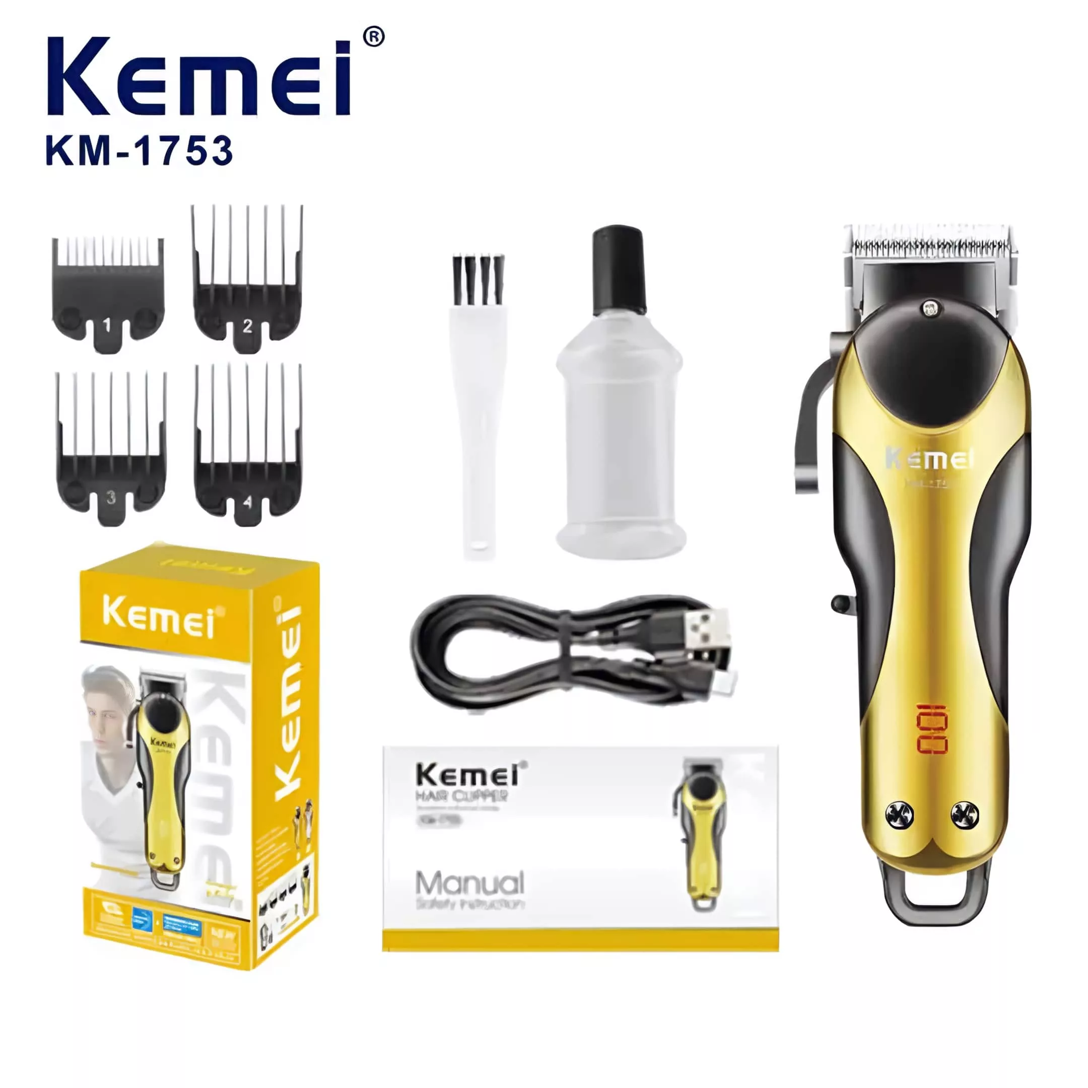 ماشین اصلاح موی سر شارژی کیمی مدل 1573