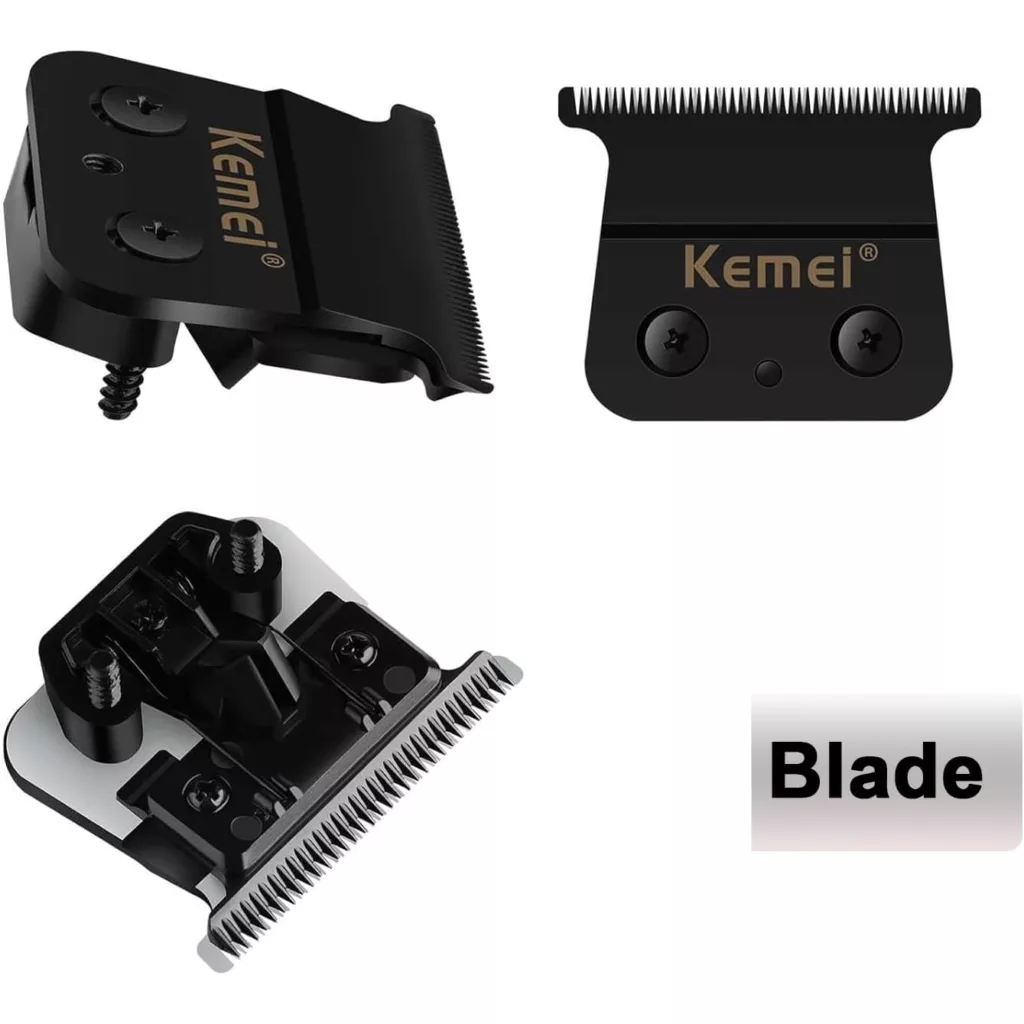 ماشین اصلاح مو سر و صورت شارژی کیمی مدل km-2299 به همراه تیغه یدک