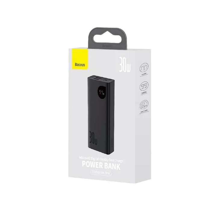 پاور بانک بیسوس 30W مدل PPADM2-10 با ظرفیت 10000 میلی آمپر ساعت
