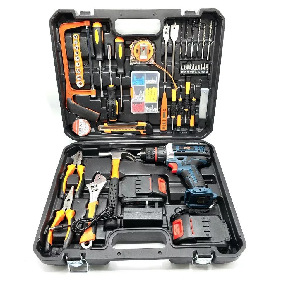 مجموعه 100 عددی دریل پیچ گوشتی باس مدل BS-148V