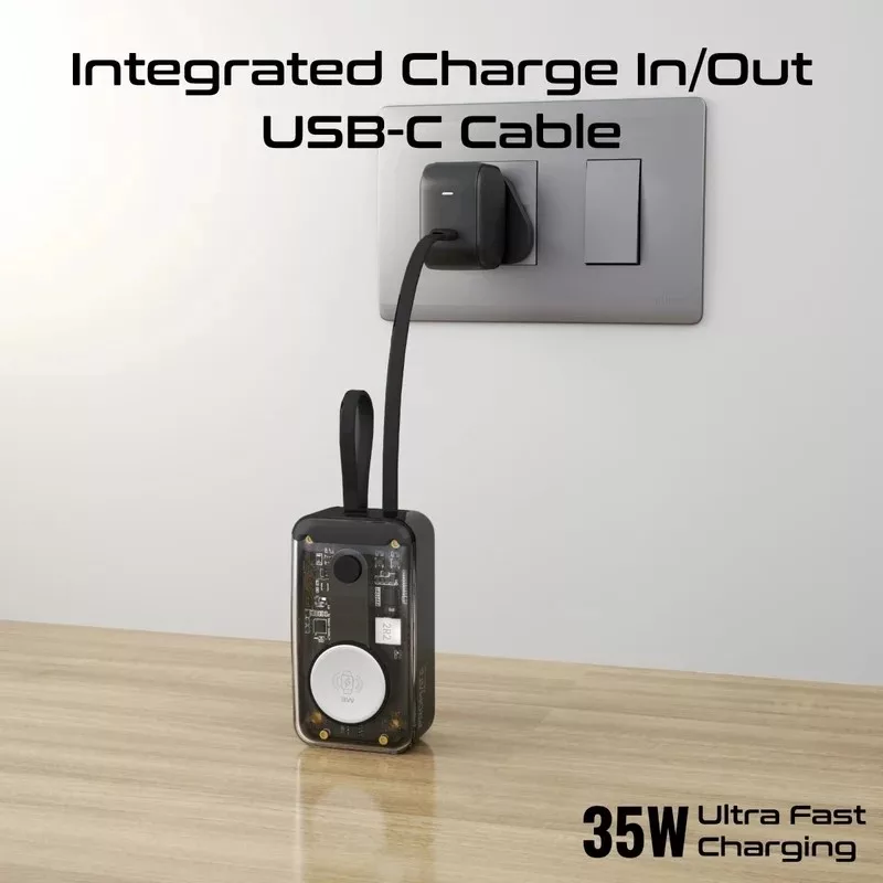 پاوربانک پرومیت مدل MAVRIX ظرفیت 10000 میلی آمپر ساعت