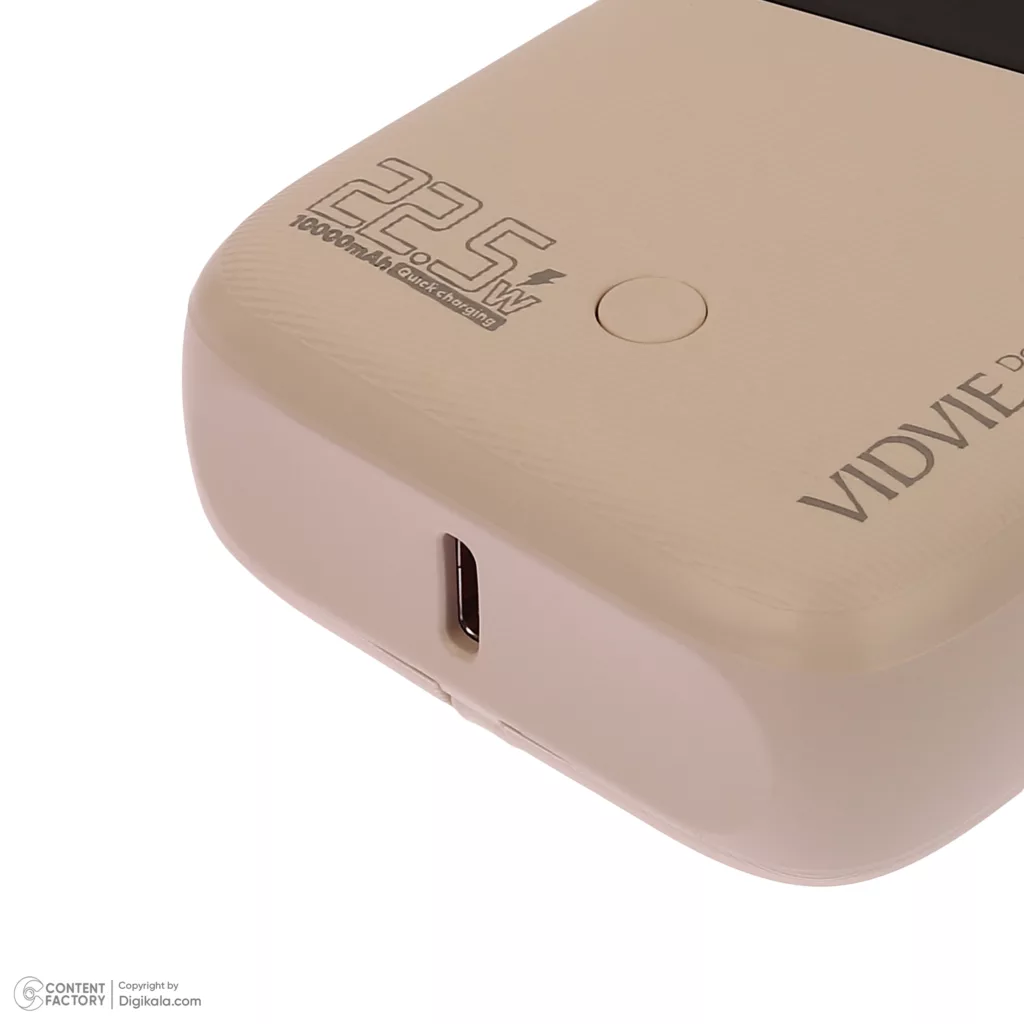 پاوربانک ویدوی مدل PB7011 ظرفیت 10000 میلی آمپر ساعت