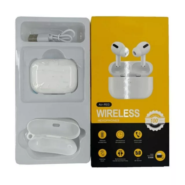 هدفون بلوتوثی مدل airpods pro ro3 rlm