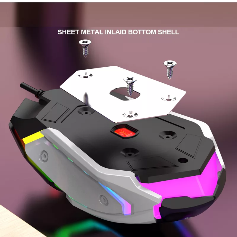 موس مخصوص بازی لایماید مدل GOLDX3