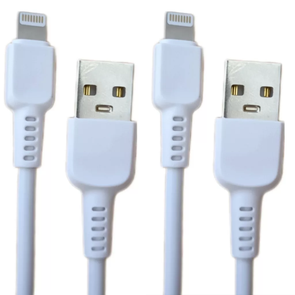کابل تبدیل USB به لایتنینگ مدل ایرپاد C108 بسته دو عددی