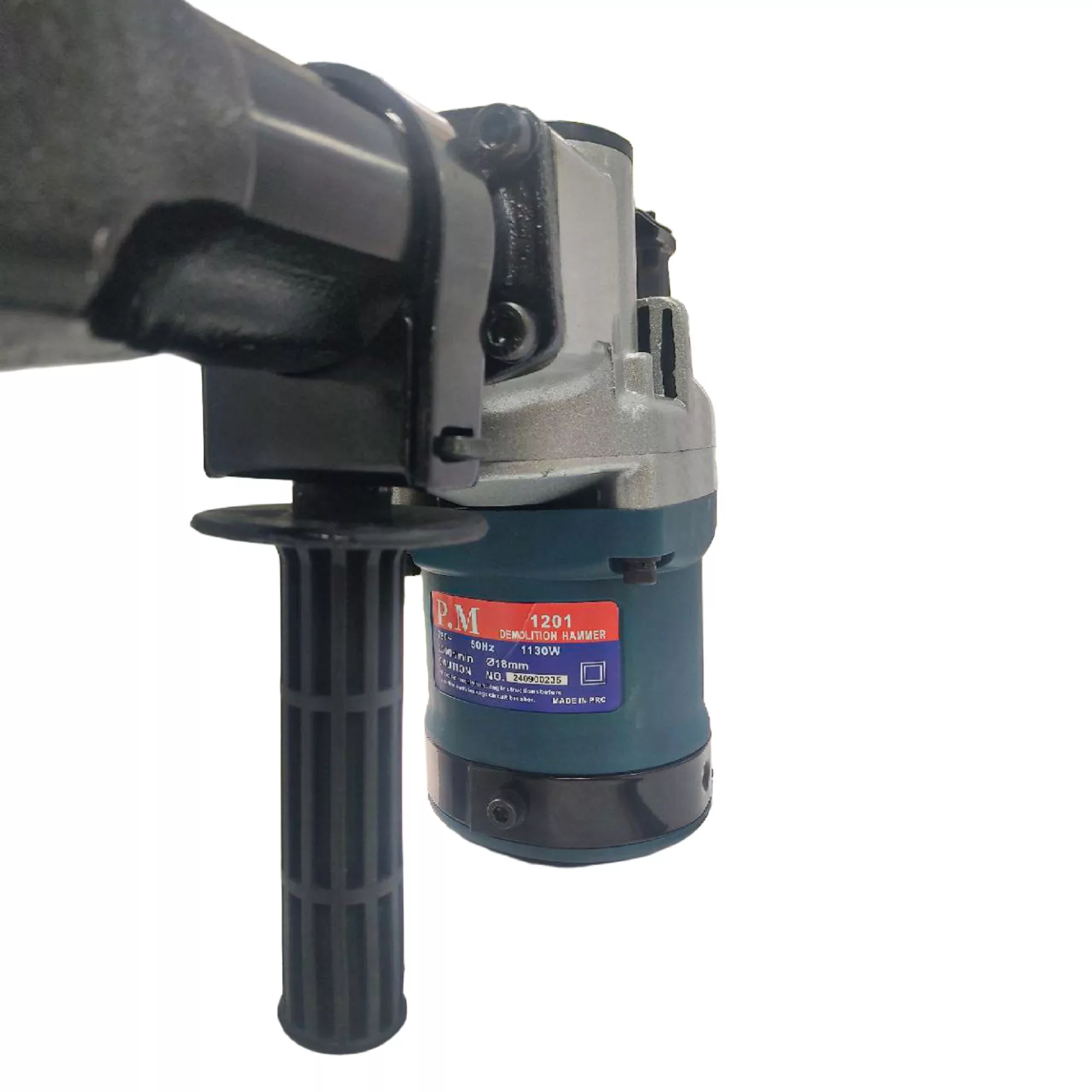 چکش تخریب سه نظام پنج شیار ۱۰ کیلویی ۱۱۳۰ وات پی‌.ام مدل 1201