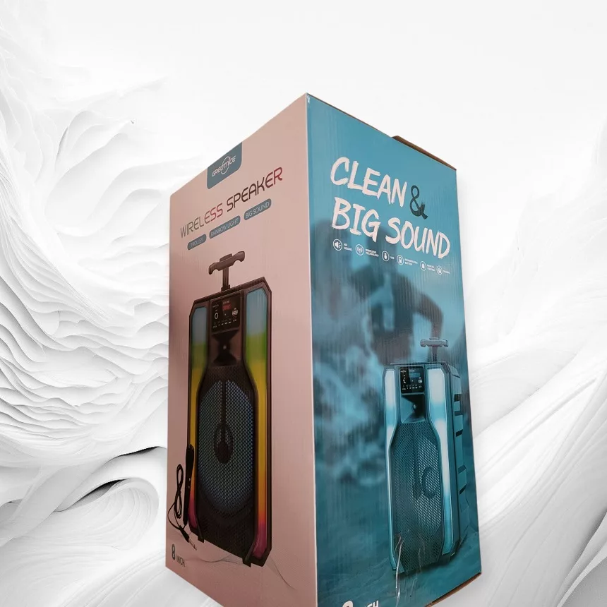 اسپیکر بلوتوثی قابل حمل مدل WIRELESS SPEAKER 8INCH